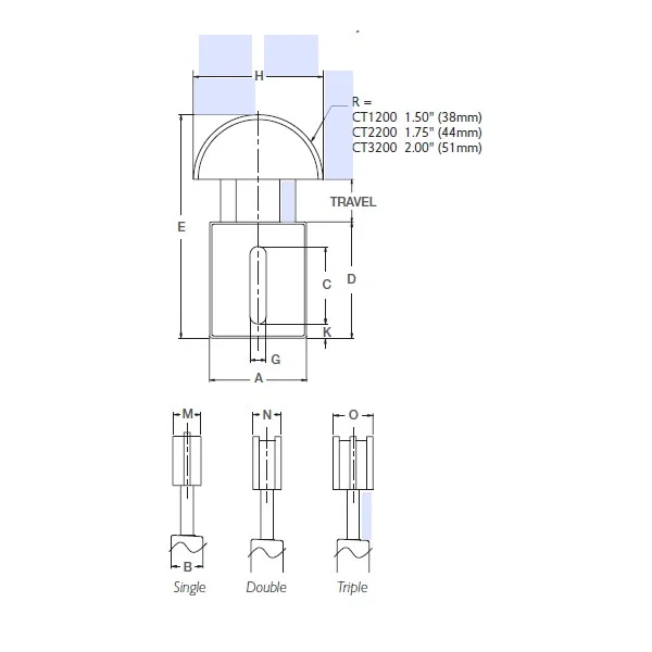 [Fenner Industrial Motion] CT1203-L