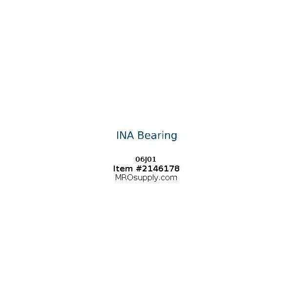 [INA Bearing] 06J01