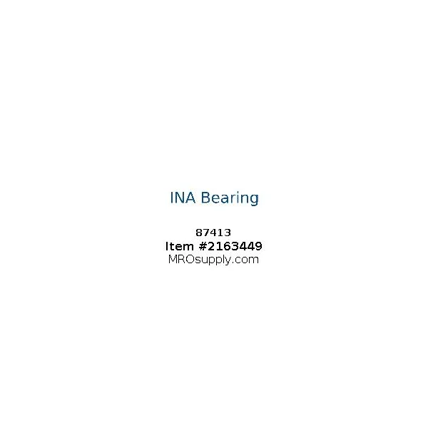 [INA Bearing] 87413