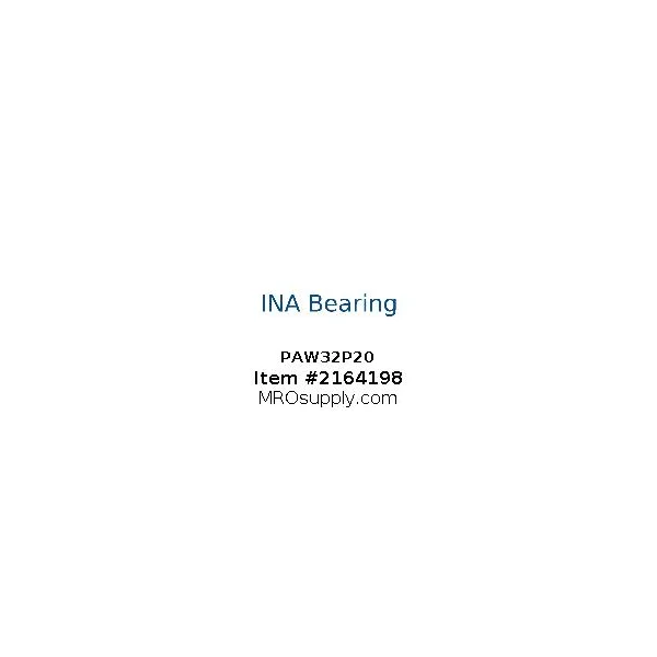 [INA Bearing] PAW32P20