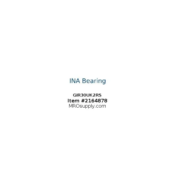 [INA Bearing] GIR30UK2RS