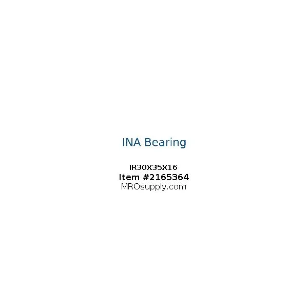 [INA Bearing] IR30X35X16