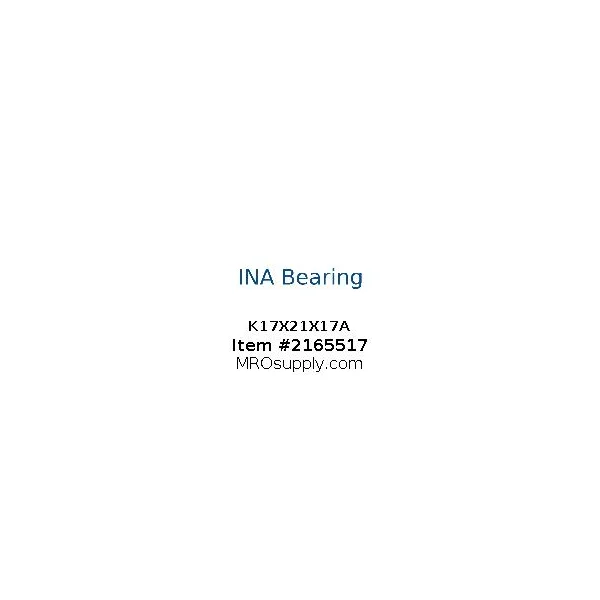[INA Bearing] K17X21X17A