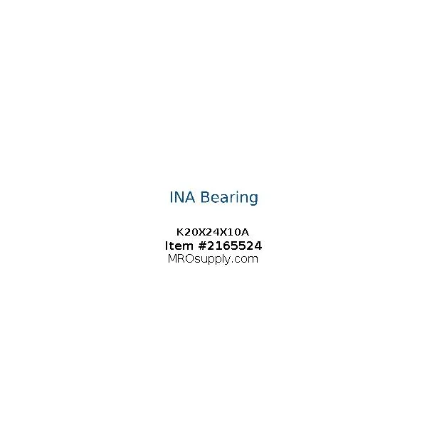 [INA Bearing] K20X24X10A