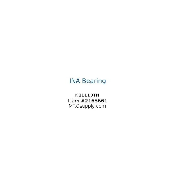 [INA Bearing] K81113TN
