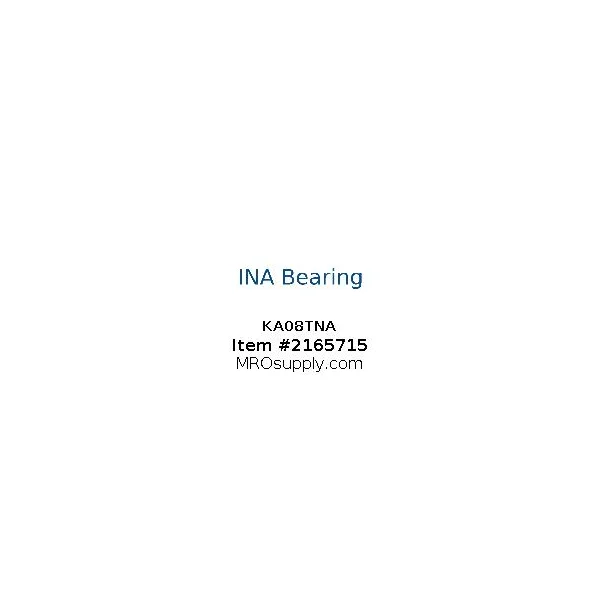 [INA Bearing] KA08TNA