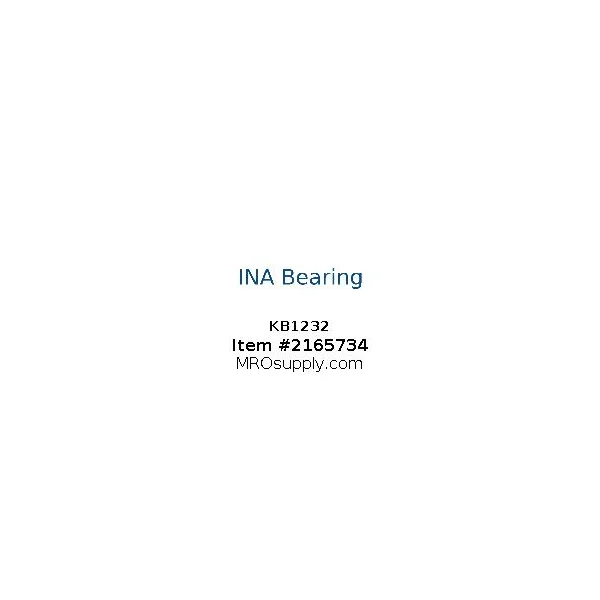[INA Bearing] KB1232