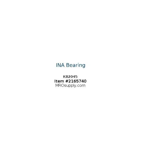 [INA Bearing] KB2045