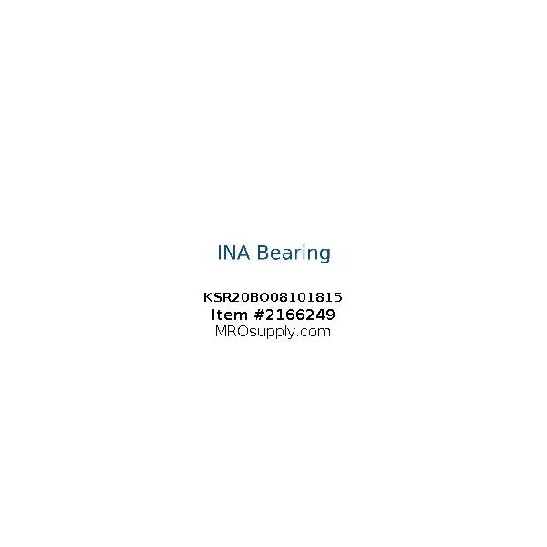 [INA Bearing] KSR20BO08101815