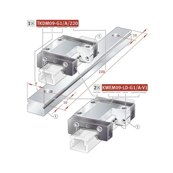[INA Bearing] LFKL52EESF