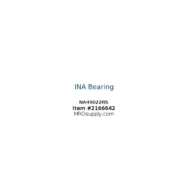 [INA Bearing] NA49022RS