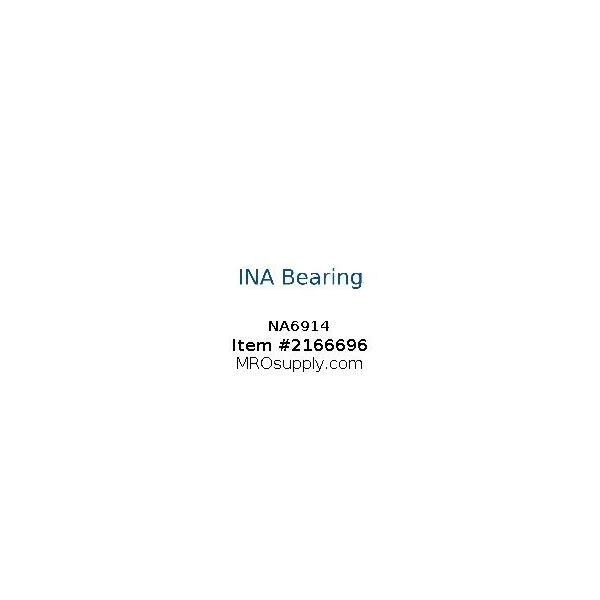 [INA Bearing] NA6914
