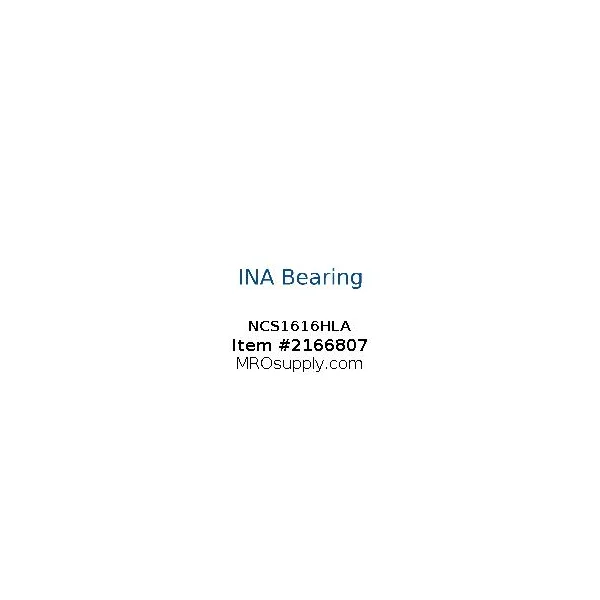 [INA Bearing] NCS1616HLA