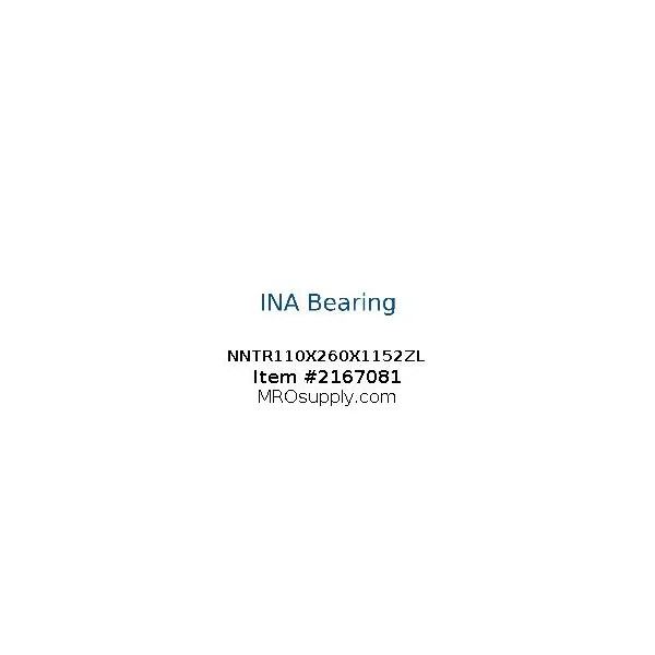 [INA Bearing] NNTR110X260X1152ZL
