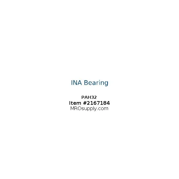 [INA Bearing] PAH32