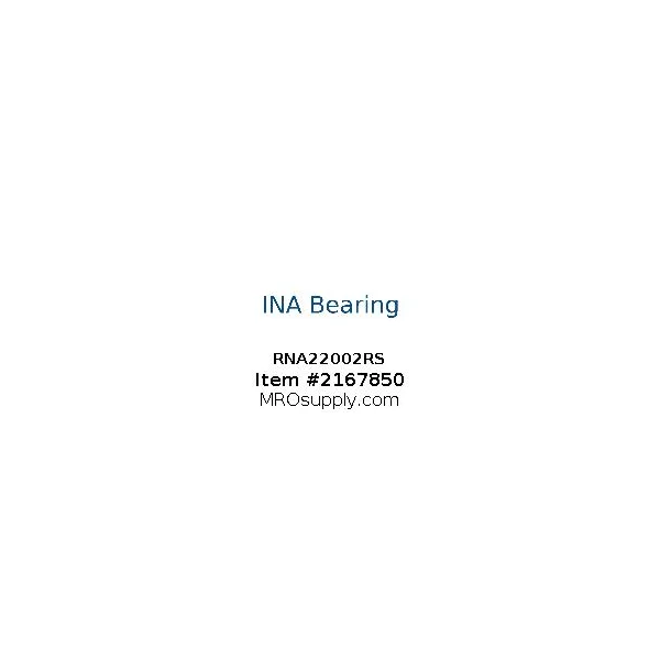 [INA Bearing] RNA22002RS