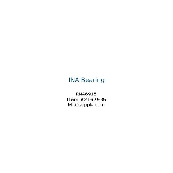 [INA Bearing] RNA6915
