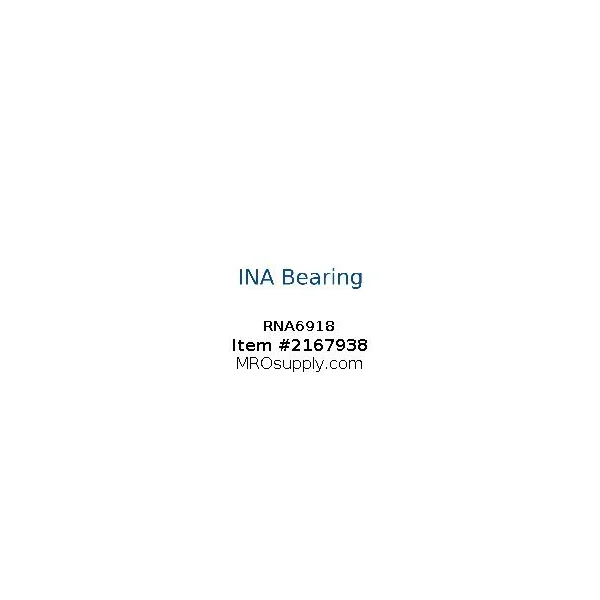 [INA Bearing] RNA6918