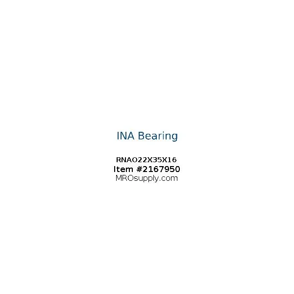 [INA Bearing] RNAO22X35X16