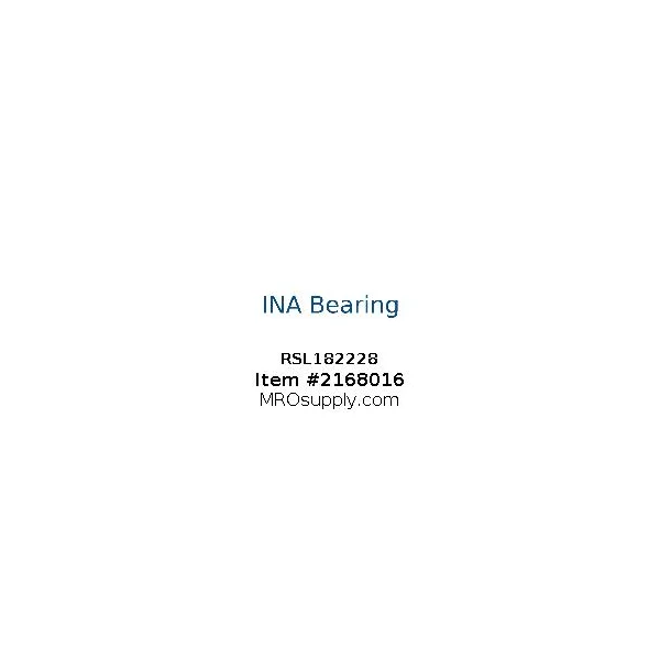 [INA Bearing] RSL182228