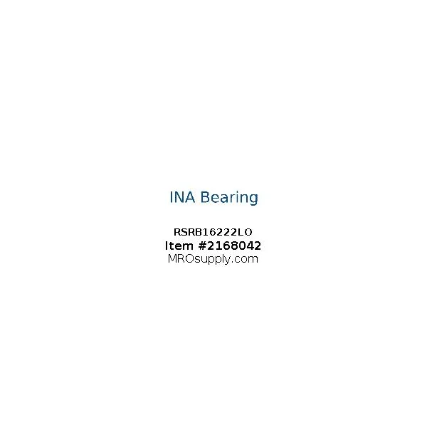 [INA Bearing] RSRB16222LO