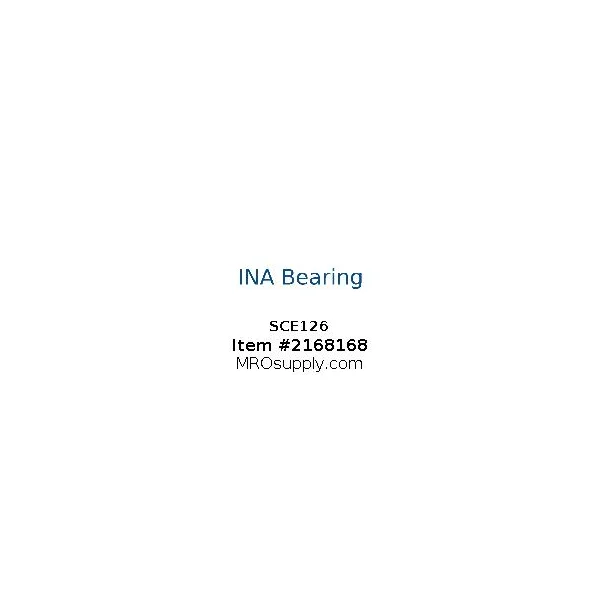 [INA Bearing] SCE126