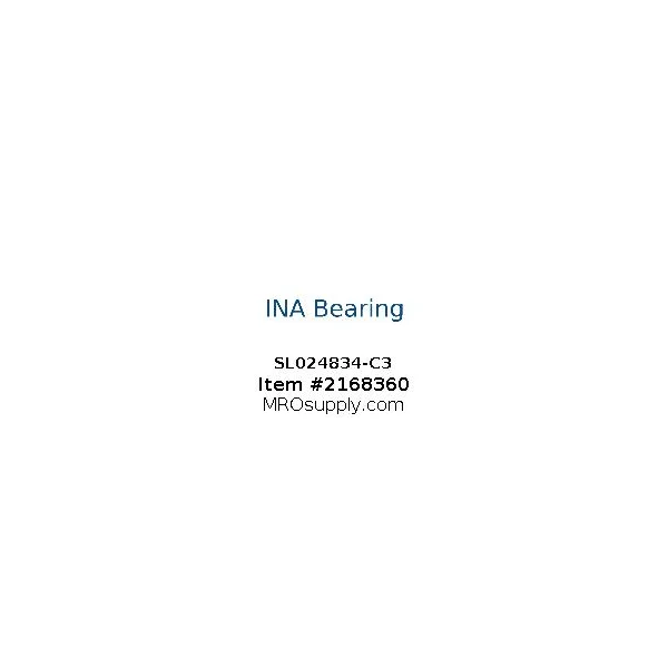 [INA Bearing] SL024834-C3