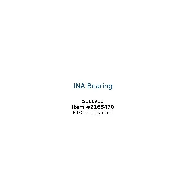 [INA Bearing] SL11918