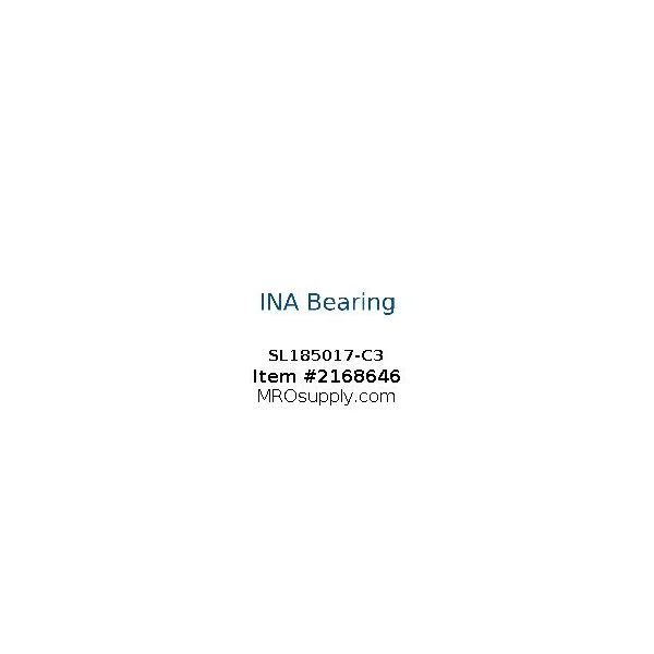 [INA Bearing] SL185017-C3