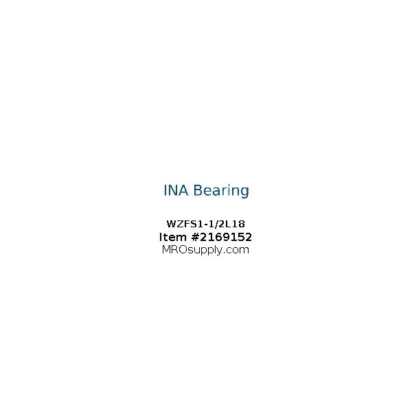 [INA Bearing] WZFS1-1/2L18