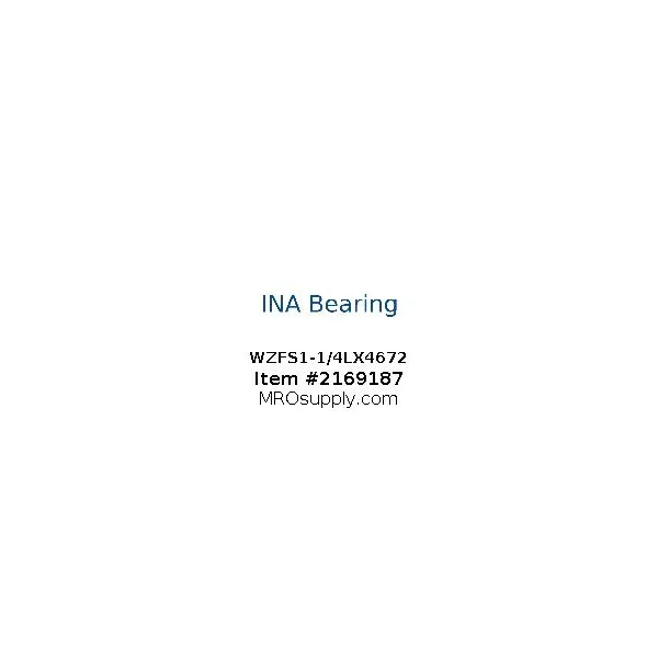 [INA Bearing] WZFS1-1/4LX4672