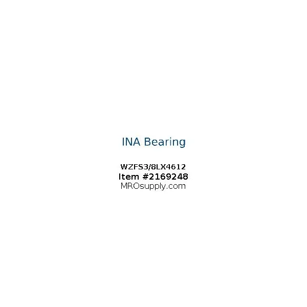 [INA Bearing] WZFS3/8LX4612