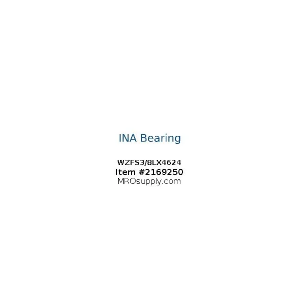 [INA Bearing] WZFS3/8LX4624