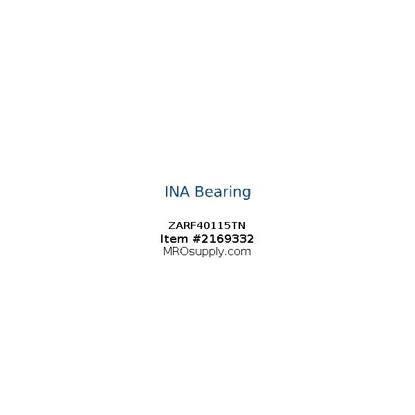 [INA Bearing] ZARF40115TN