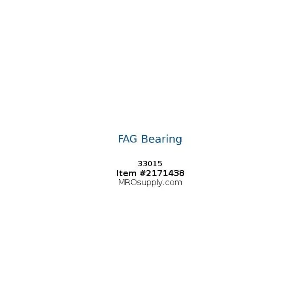 [FAG Bearing] 33015