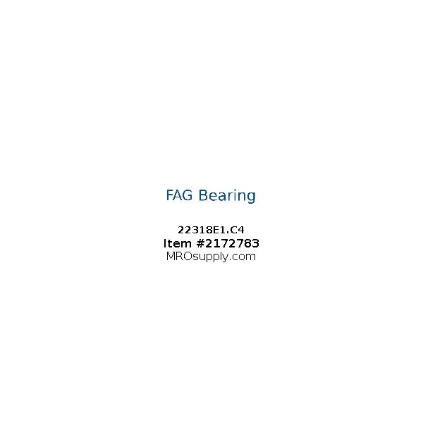 [FAG Bearing] 22318E1.C4