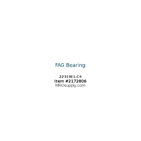 [FAG Bearing] 22319E1.C4