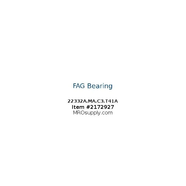 [FAG Bearing] 22332A.MA.C3.T41A