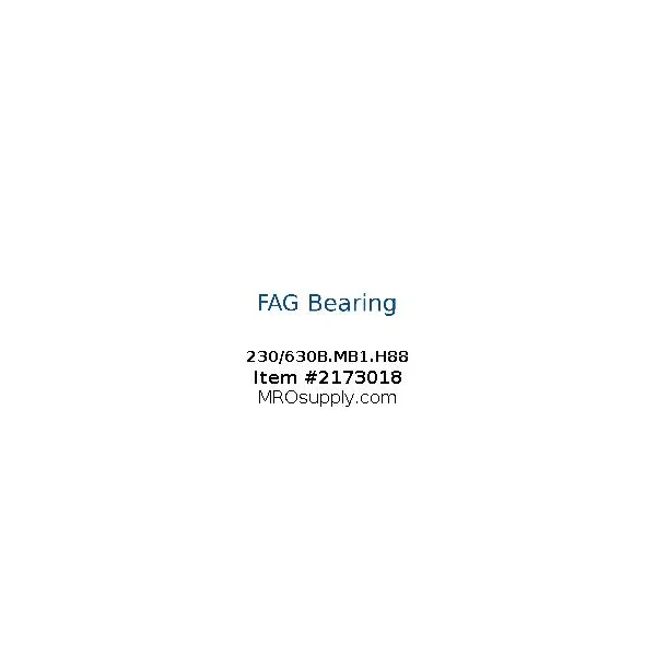 [FAG Bearing] 230/630B.MB1.H88