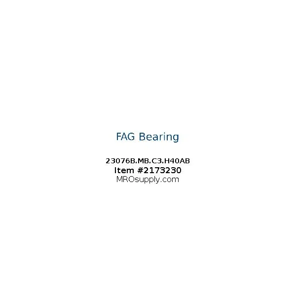 [FAG Bearing] 23076B.MB.C3.H40AB