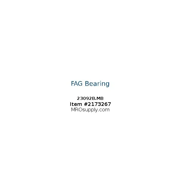 [FAG Bearing] 23092B.MB