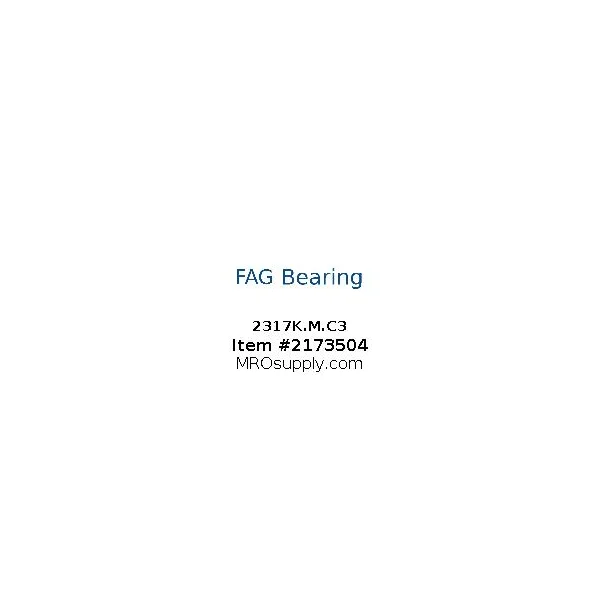 [FAG Bearing] 2317K.M.C3