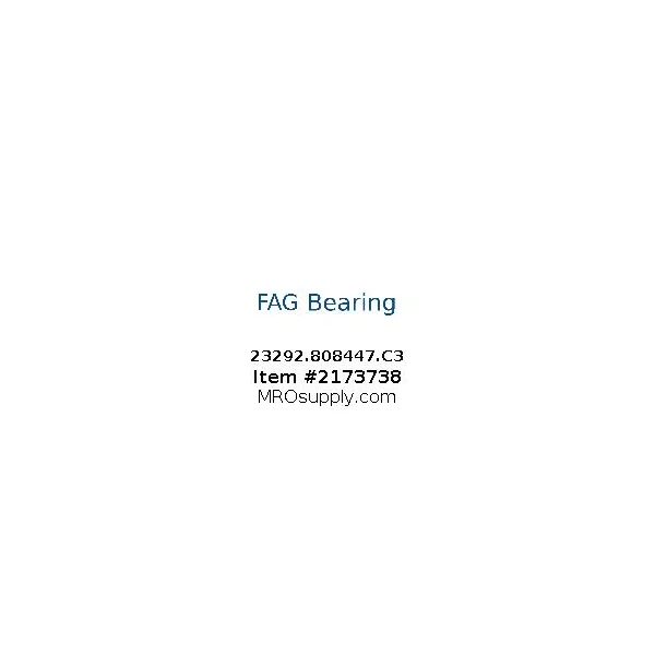 [FAG Bearing] 23292.808447.C3