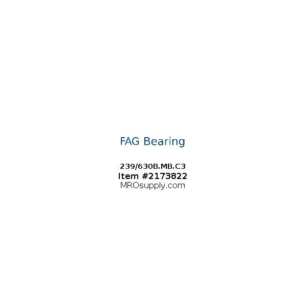 [FAG Bearing] 239/630B.MB.C3