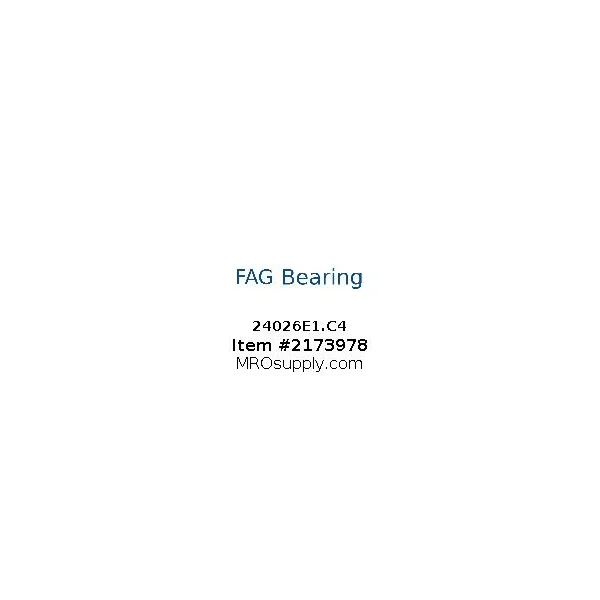 [FAG Bearing] 24026E1.C4