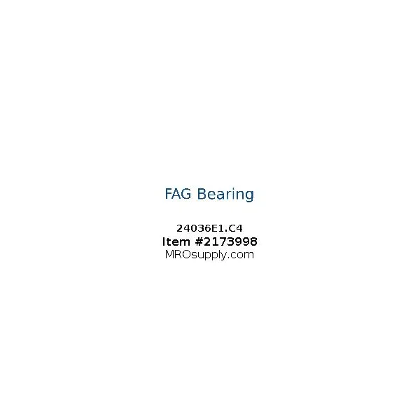 [FAG Bearing] 24036E1.C4
