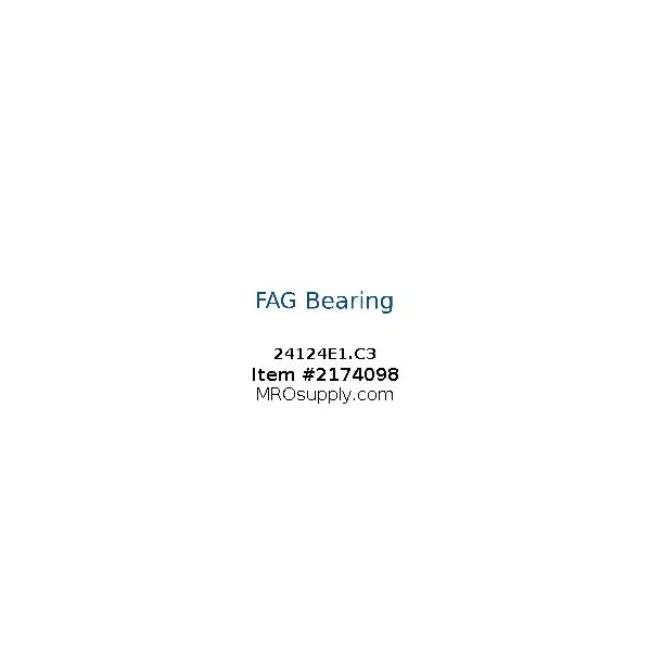 [FAG Bearing] 24124E1.C3