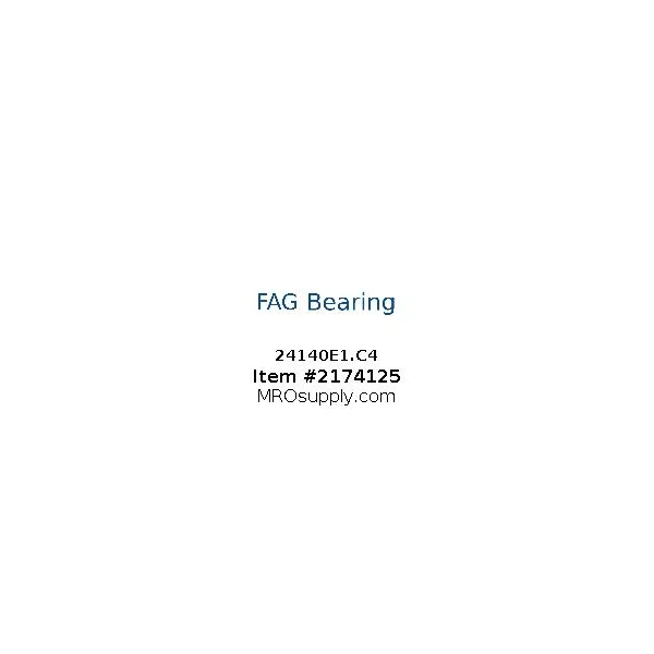 [FAG Bearing] 24140E1.C4