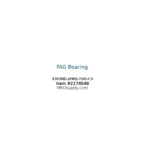 [FAG Bearing] 3303BD.2HRS.TVH.C3