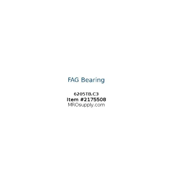 [FAG Bearing] 6205TB.C3